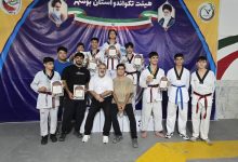 نایب‌قهرمانی درخشان تکواندو نونهالان گناوه در مسابقات استانی