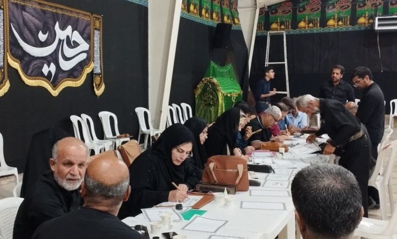 برگزاری کارگاه خوشنویسی به مناسبت دهه محرم در حسینیه امیرالمومنین (ع) گناوه